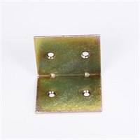 鎳色鐵角碼，家具鐵角碼60*40*40*2.0